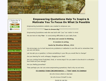 Tablet Screenshot of empowering-quotations.com